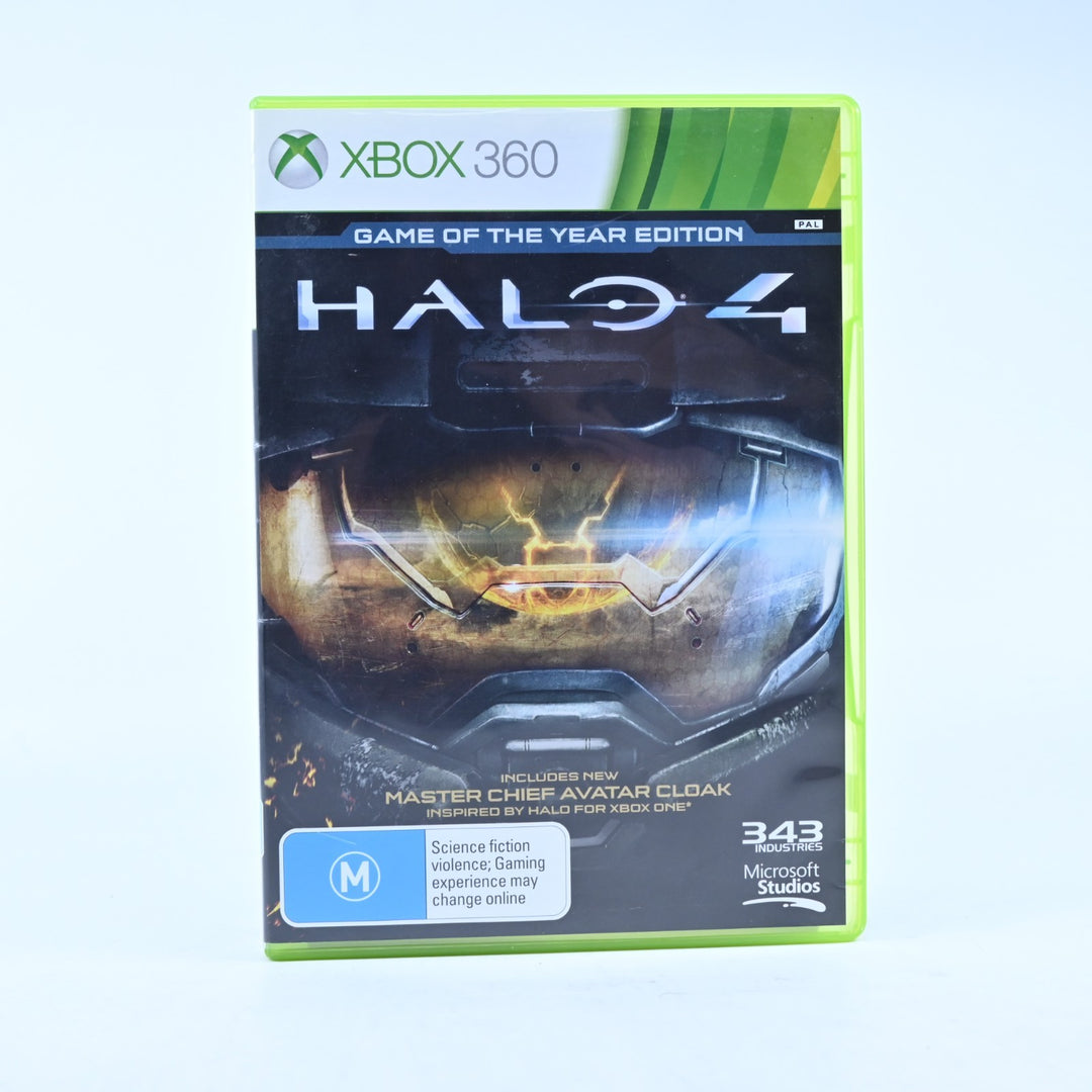 Halo 4 Game of the Year Edition - Xbox 360 Game - PAL - MINT DISC!