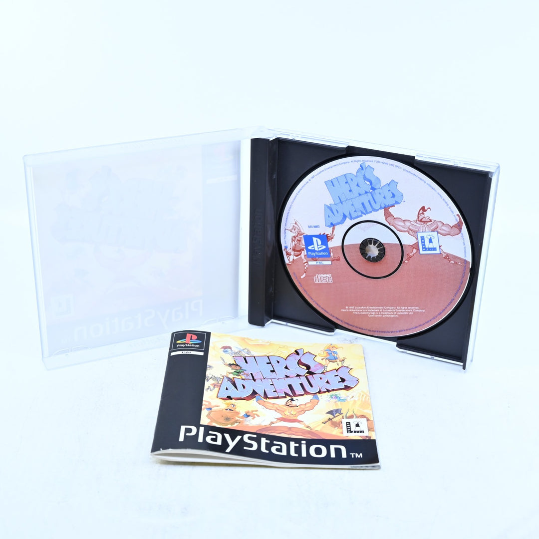 Herc's Adventures - Sony Playstation 1 / PS1 Game + Manual - PAL - MINT DISC!