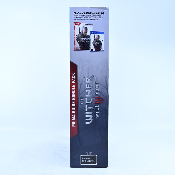 The Witcher III: Wild Hunt Prima Guide Bundle Pack - Playstation 4 / PS4 Game
