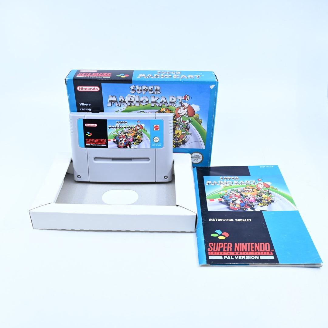 Super Mario Kart - Super Nintendo / SNES Boxed Game - PAL - FREE POST!