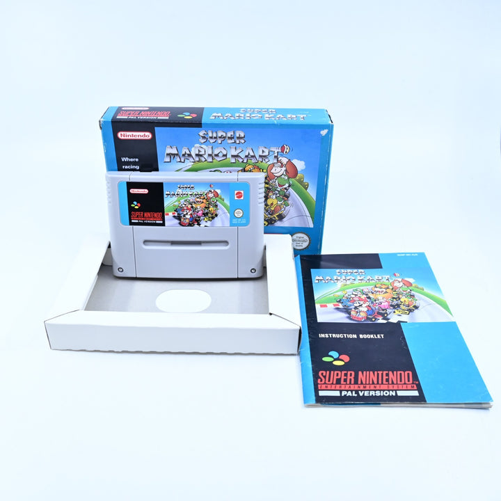 Super Mario Kart - Super Nintendo / SNES Boxed Game - PAL - FREE POST!