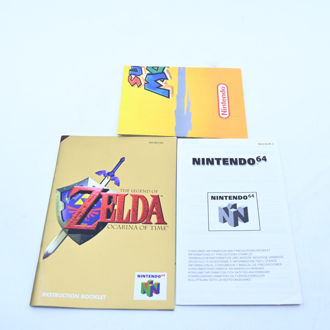 The Legend of Zelda: Ocarina of Time - N64 / Nintendo 64 Boxed Game - PAL
