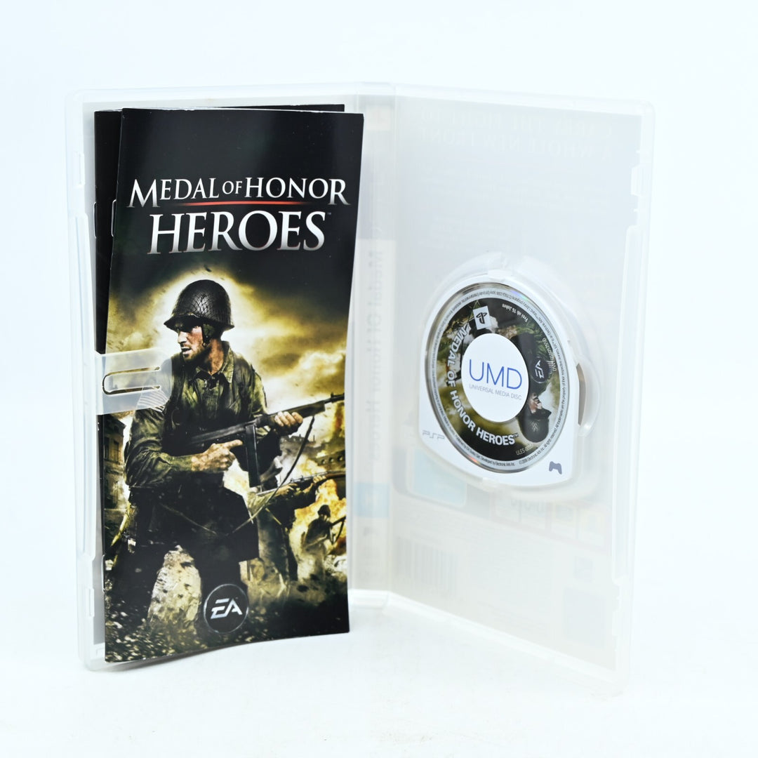 Medal of Honor Heroes - Sony PSP Game + Manual - FREE POST!
