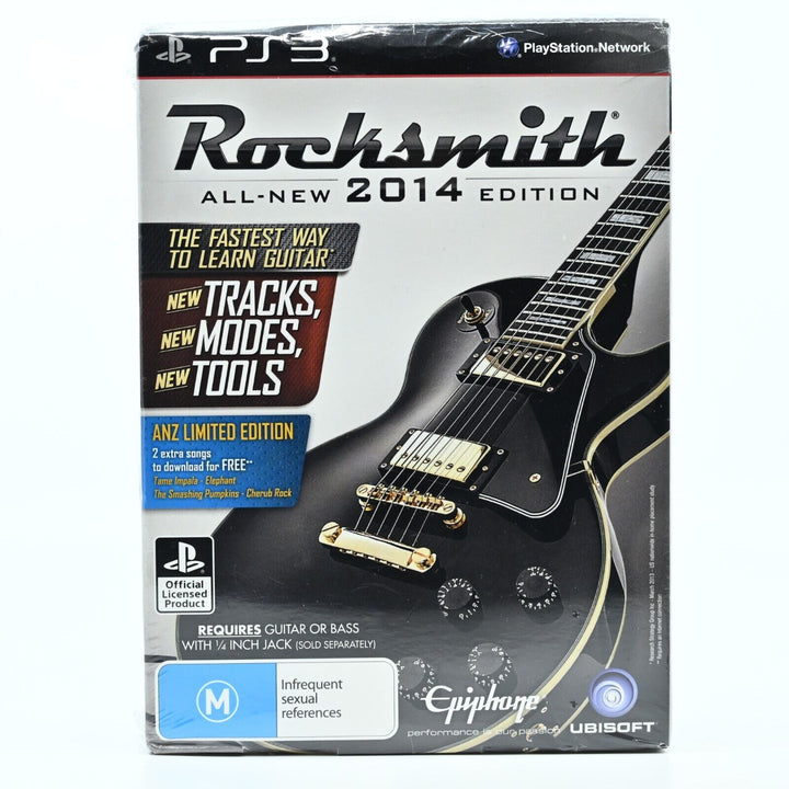 SEALED! Rocksmith 2014 Edition - Sony Playstation 3 / PS3 Game - MINT DISC!
