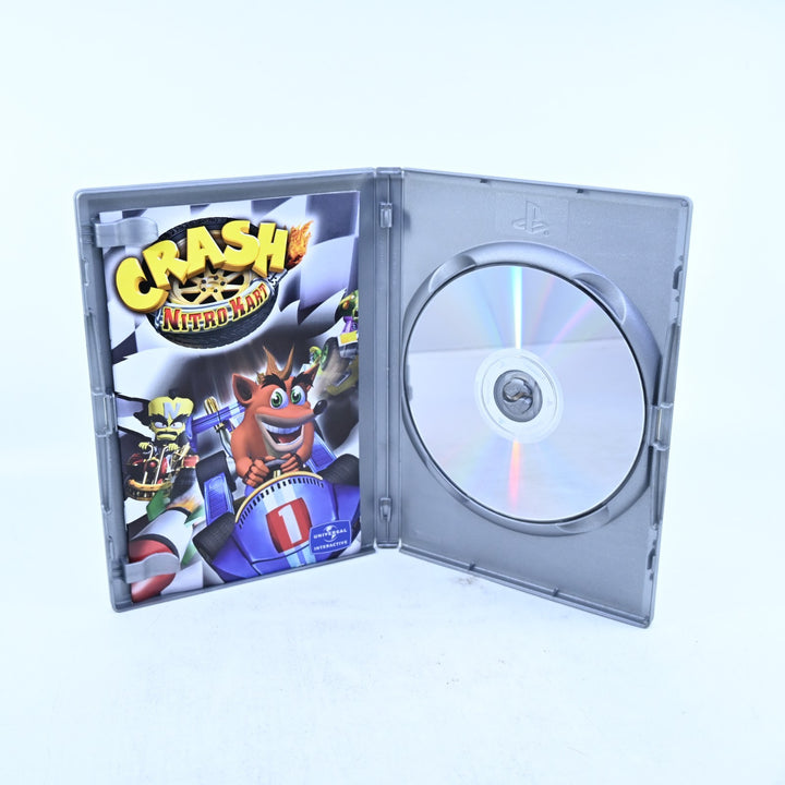 Crash Nitro Kart - Sony Playstation 2 / PS2 Game + Manual - PAL - MINT DISC!