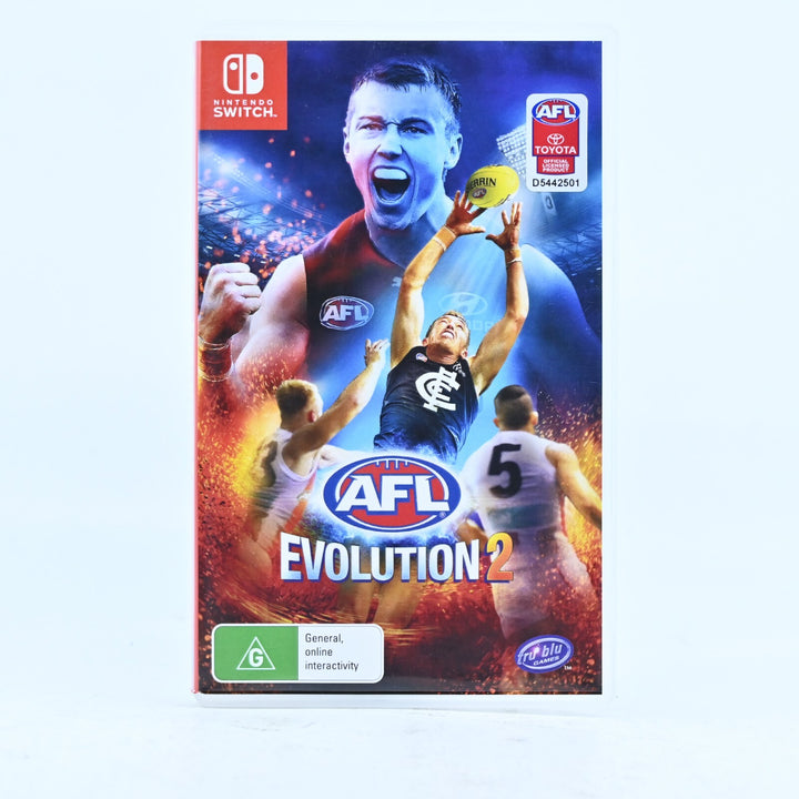 AFL Evolution 2 - Nintendo Switch Game - FREE POST!