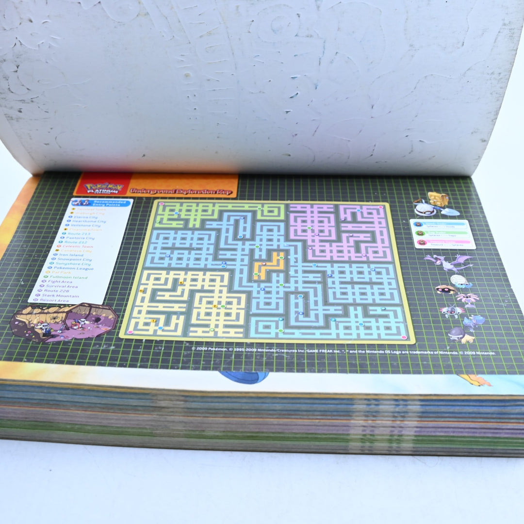 Pokemon Platinum - The Official Pokemon Strategy Guide With Poster - Prima