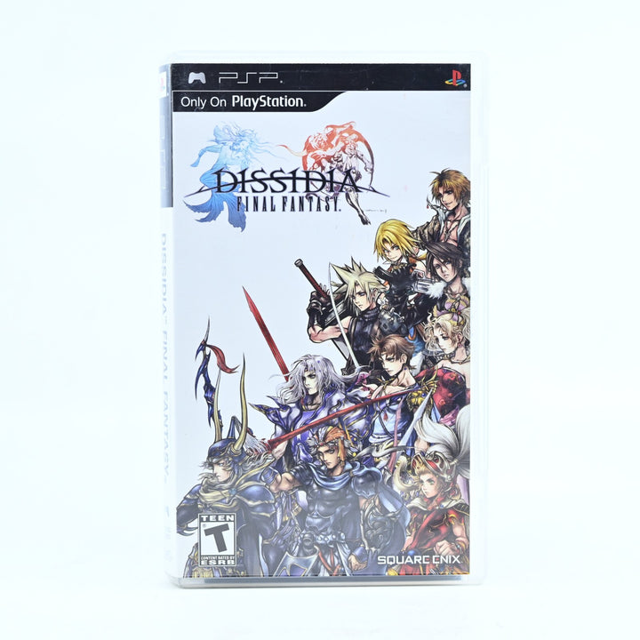 Dissidia Final Fantasy - Sony PSP Game + Manual - FREE POST!