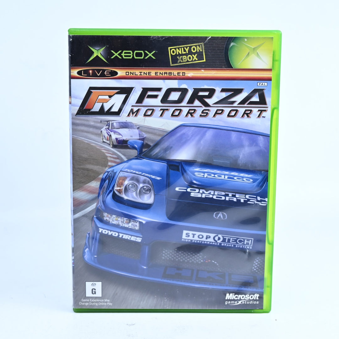 Forza Motorsport - Original Xbox Game + Manual - PAL - MINT DISC!