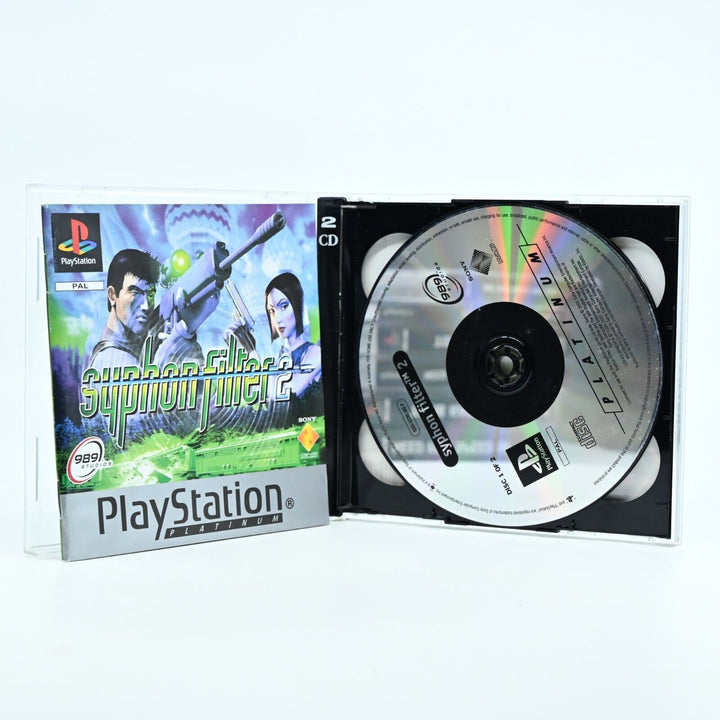 Syphon Filter 2 - Sony Playstation 1 / PS1 Game - PAL - MINT DISCS!