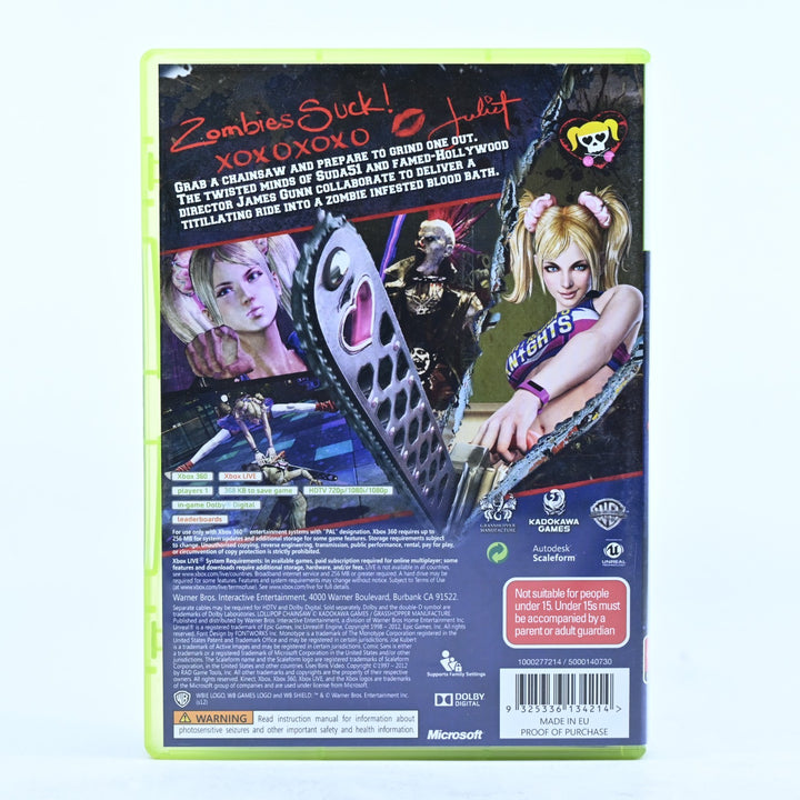 Lollipop Chainsaw - Xbox 360 Game + Manual - PAL - MINT DISC!