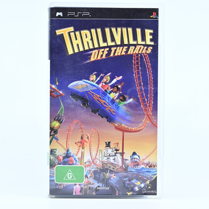 Thrillville: Off the Rails - Sony PSP Game + Manual - FREE POST!