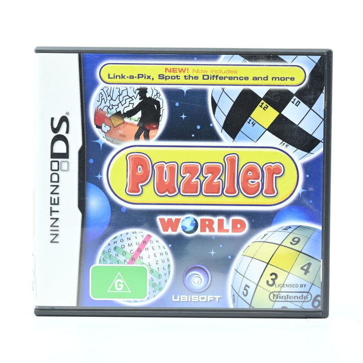 Puzzler World - Nintendo DS Game - PAL - FREE POST!