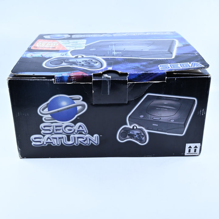 Black - Sega Saturn Boxed Console - AUS PAL - FREE POST!