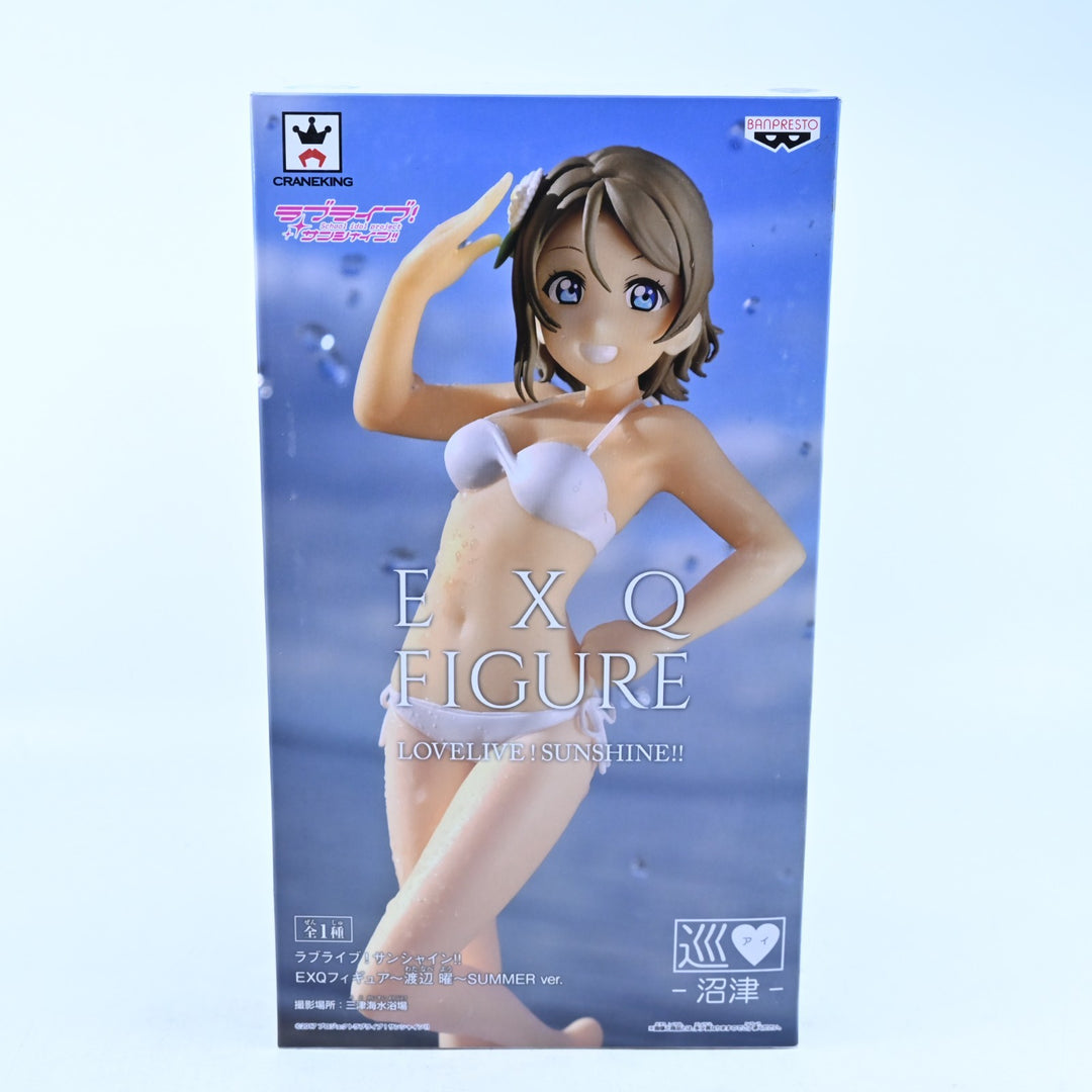 You Watanabe Summer Ver. - LoveLive! Sunshine!! - EXQ - Banpresto - Anime Figure