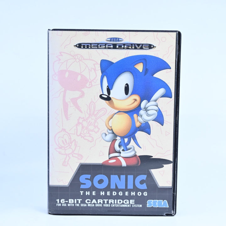Sonic The Hedgehog - Sega Mega Drive Game + Manual - PAL - FREE POST!