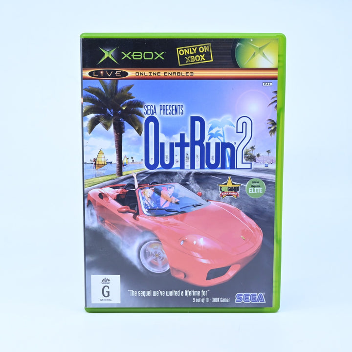 OutRun 2 - Original Xbox Game + Manual - PAL - MINT DISC!