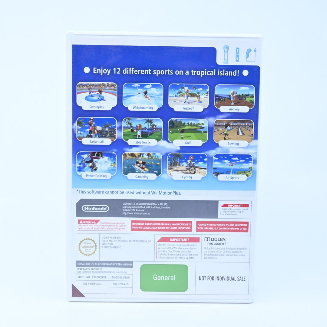 Wii Sports Resort - Nintendo Wii Game + Manual - PAL - MINT DISC!