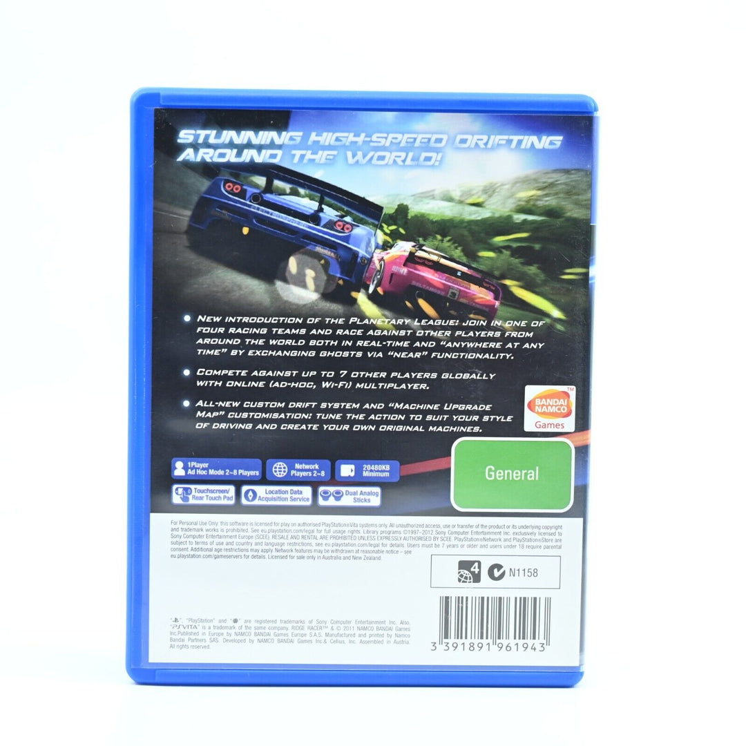 Ridge Racer - Sony PS Vita Game - FREE POST!