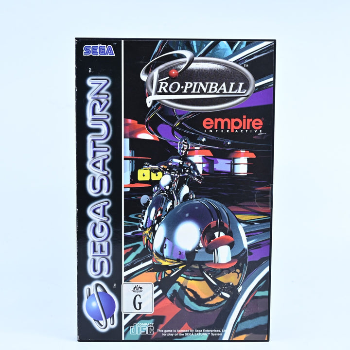 Pro Pinball - The Web - Sega Saturn Game + Manual - PAL - MINT DISC!