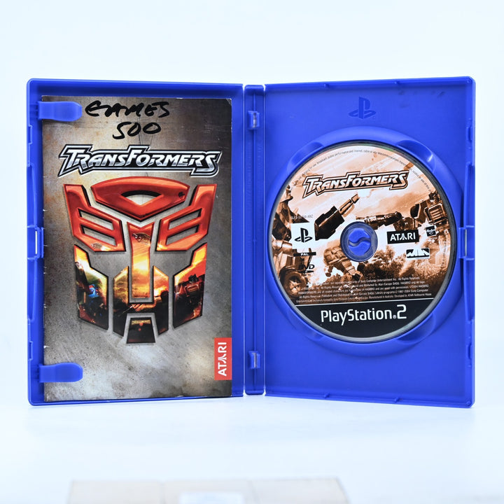 Transformers - Sony Playstation 2 / PS2 Game + Manual - PAL