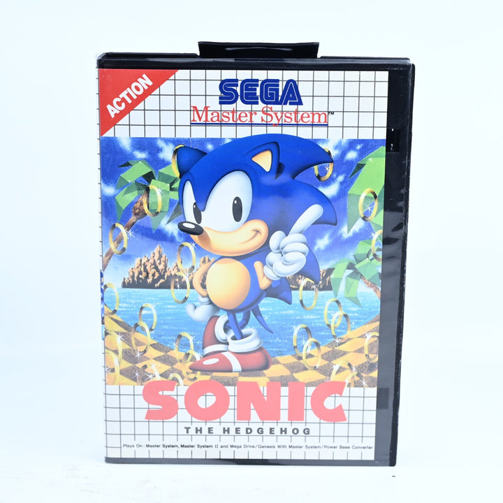 Sonic The Hedgehog - Sega Master System Game - No Manual - PAL - FREE POST!