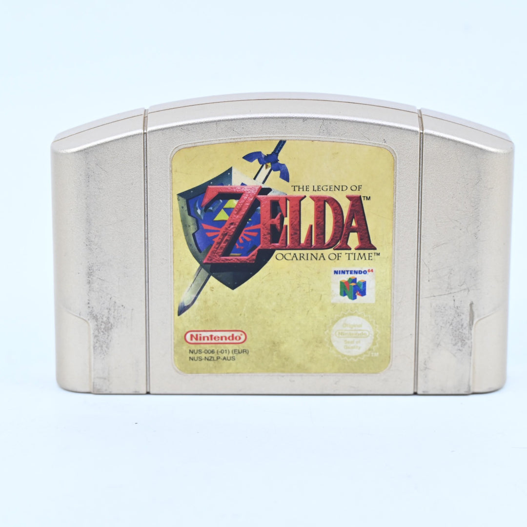 The Legend of Zelda: Ocarina of Time - Nintendo 64 Game - PAL - NEW BATTERY!