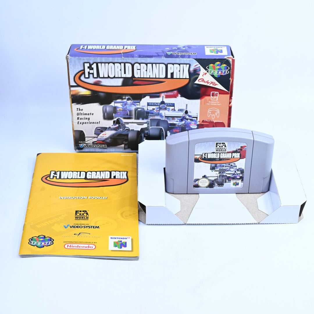 F-1 World Grand Prix - N64 / Nintendo 64 Boxed Game - PAL - FREE POST!