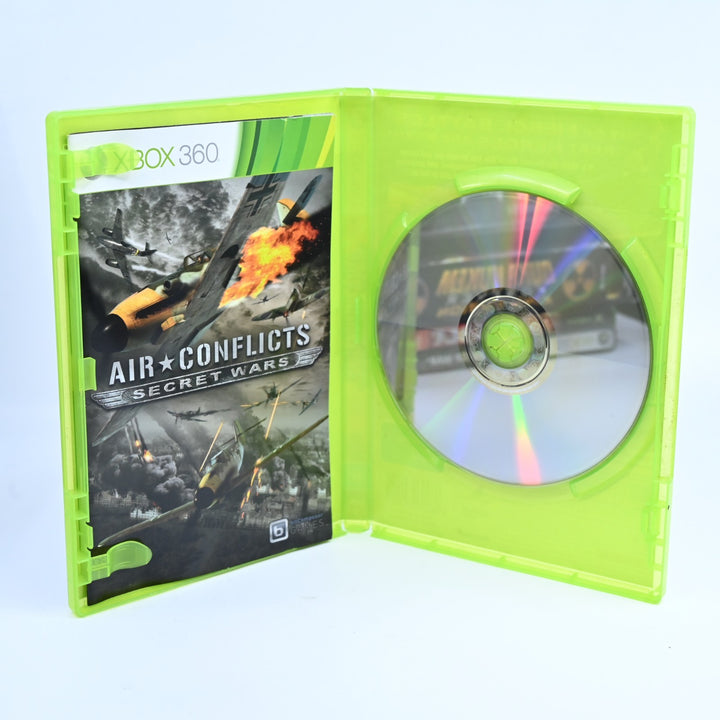 Air Conflicts Secret Wars - Xbox 360 Game + Manual - PAL - MINT DISC!