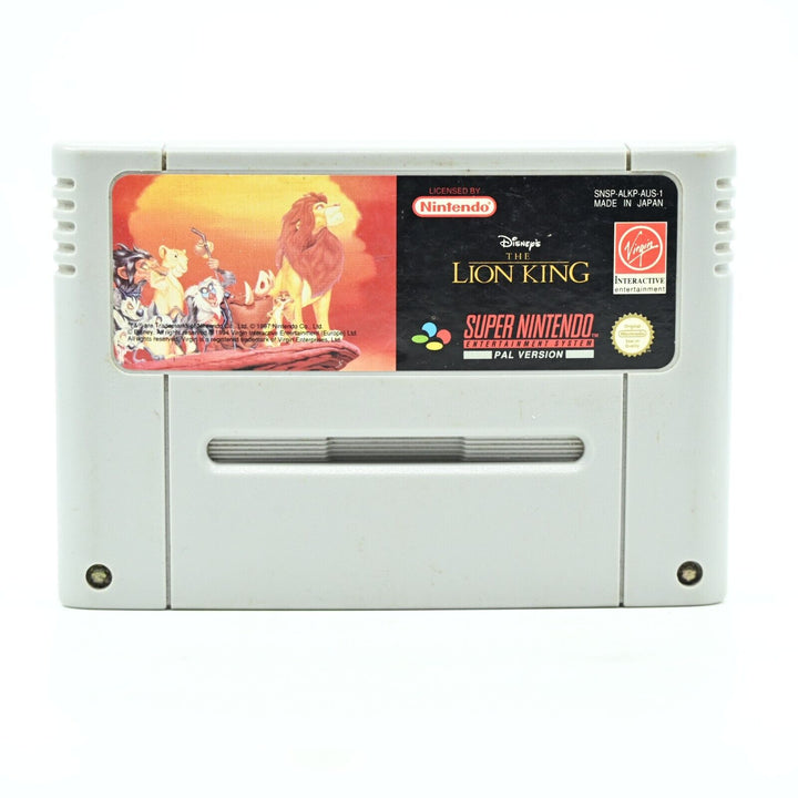 The Lion King - Super Nintendo / SNES Game - PAL - FREE POST!