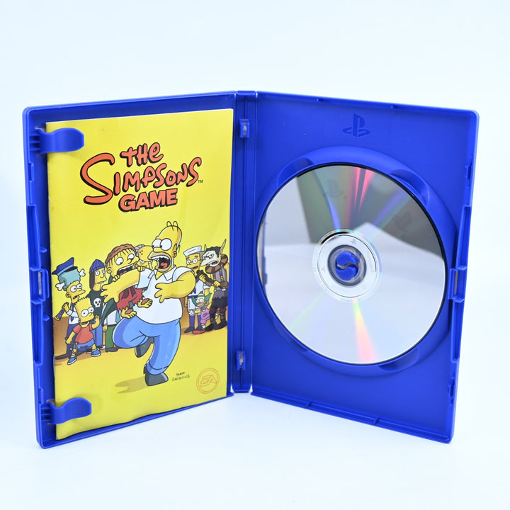 The Simpsons Game - Sony Playstation 2 / PS2 Game + Manual - PAL - MINT DISC!