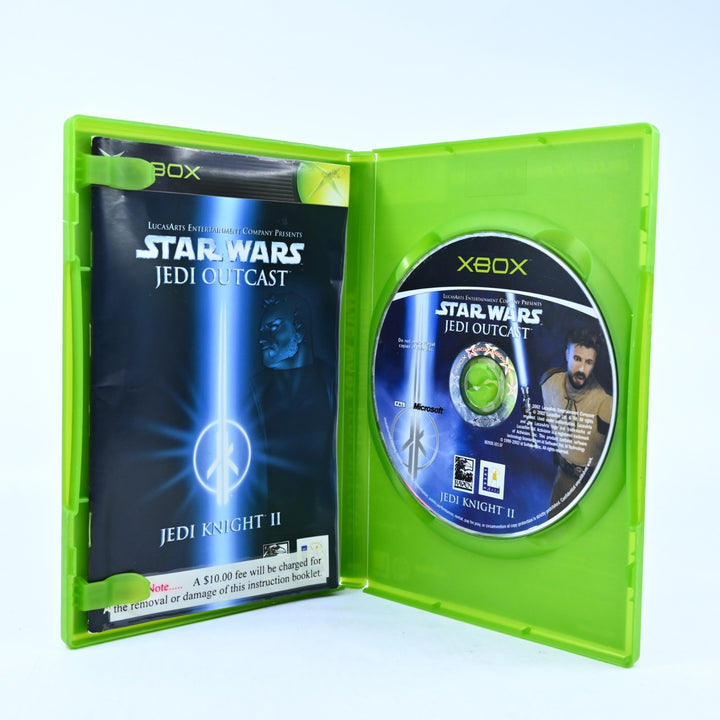 Star Wars Jedi Outcast: Jedi Knight II - Original Xbox Game + Manual - PAL