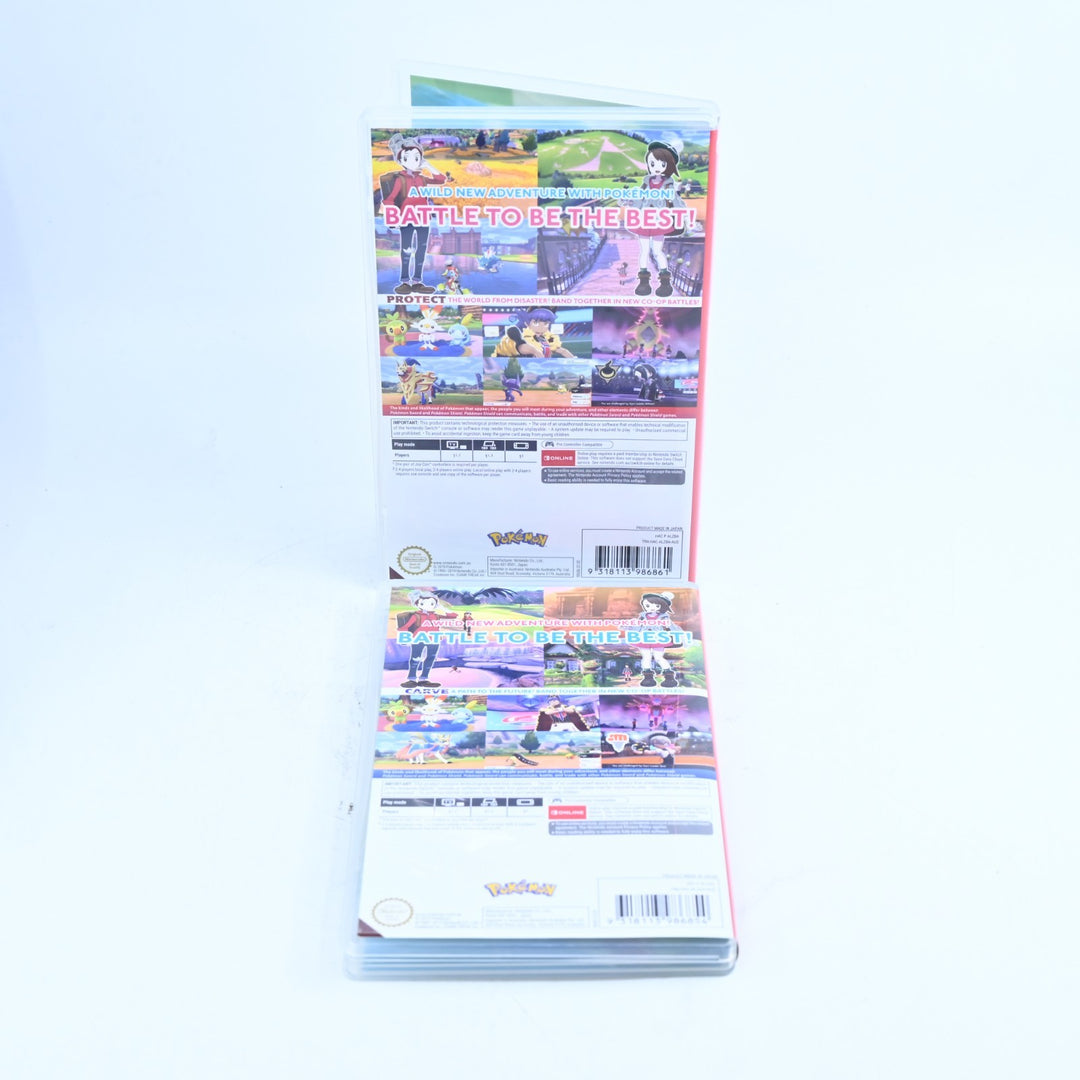 Pokemon Sword & Shield Games + Steelbook - Nintendo Switch Game - FREE POST!