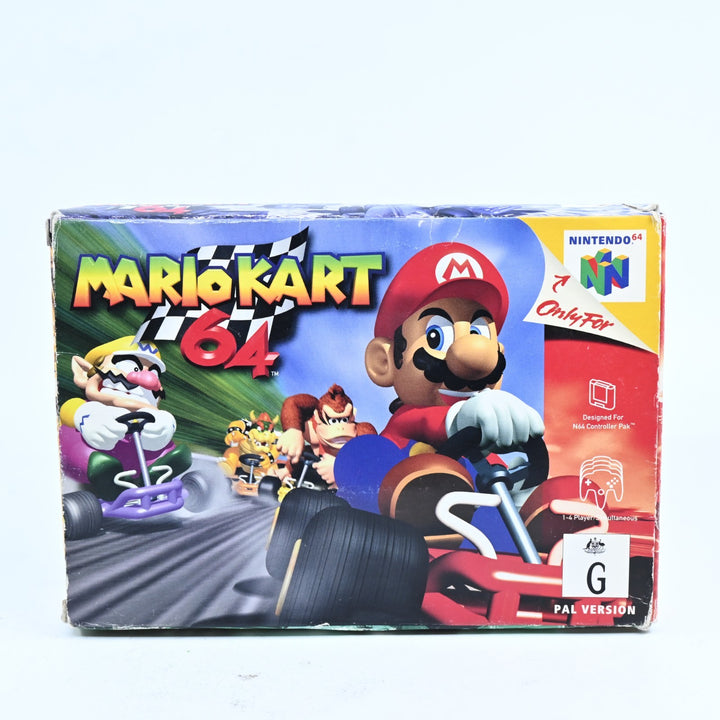 Mario Kart 64 - N64 / Nintendo 64 Boxed Game - PAL - FREE POST!