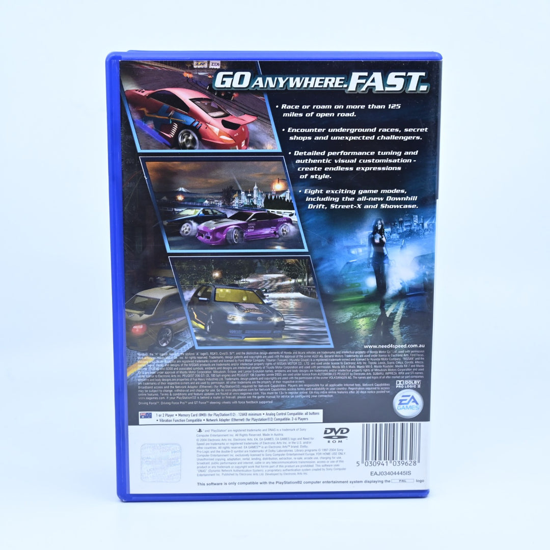 Need for Speed: Underground 2 - Sony Playstation 2 / PS2 Game - No Manual - PAL