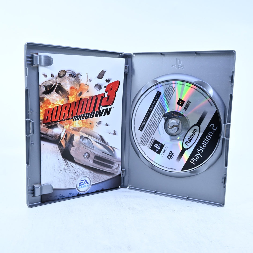 Burnout 3: Takedown - Sony Playstation 2 / PS2 Game + Manual - PAL - MINT DISC!