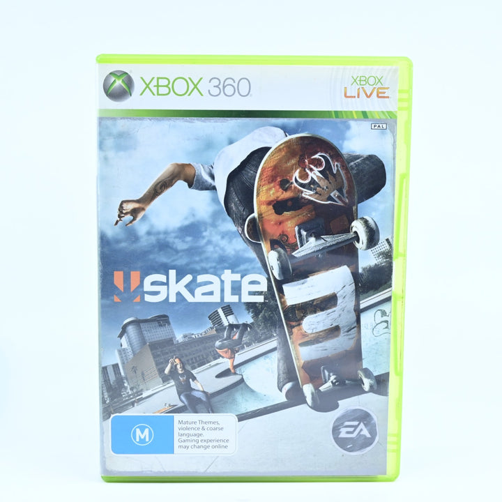 Skate 3 - Xbox 360 Game + Manual - PAL - MINT DISC!