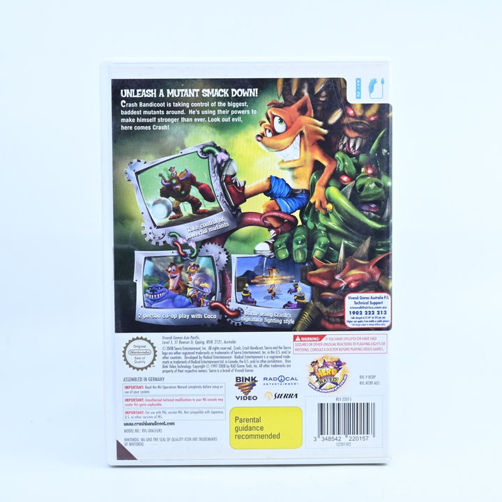 Crash: Mind Over Mutant - Nintendo Wii Game - No Manual - PAL