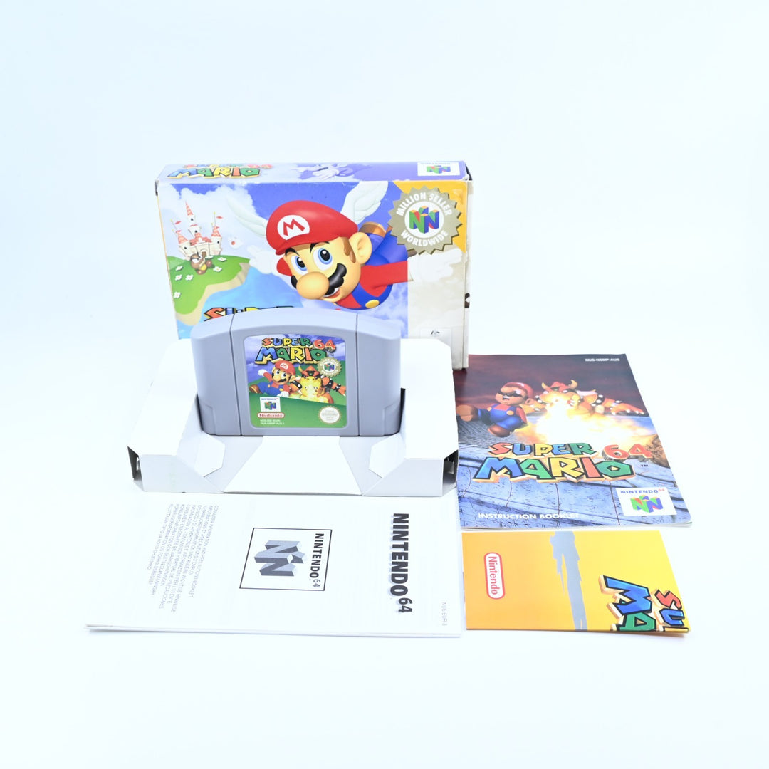 Super Mario 64 - N64 / Nintendo 64 Boxed Game - PAL - FREE POST!