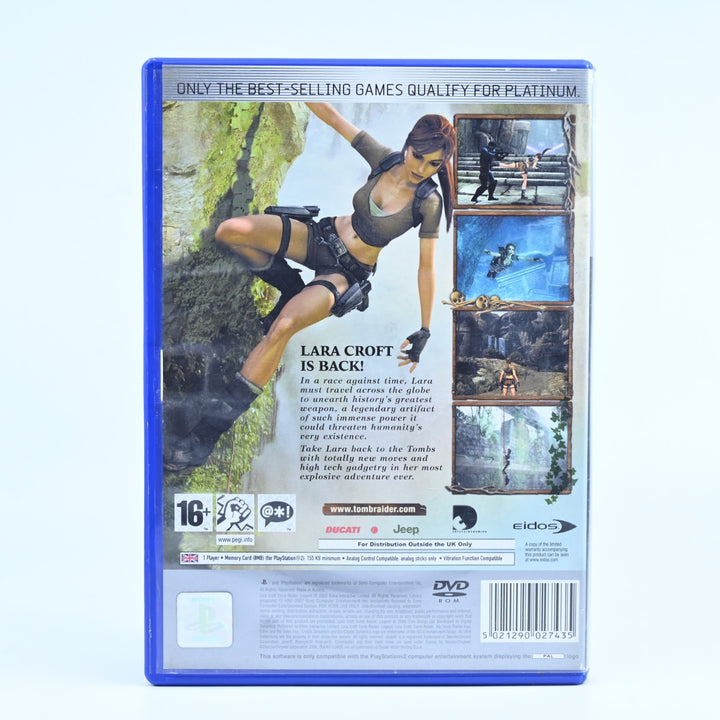 Lara Croft: Tomb Raider Legend - Sony Playstation 2 / PS2 Game - PAL - FREE POST