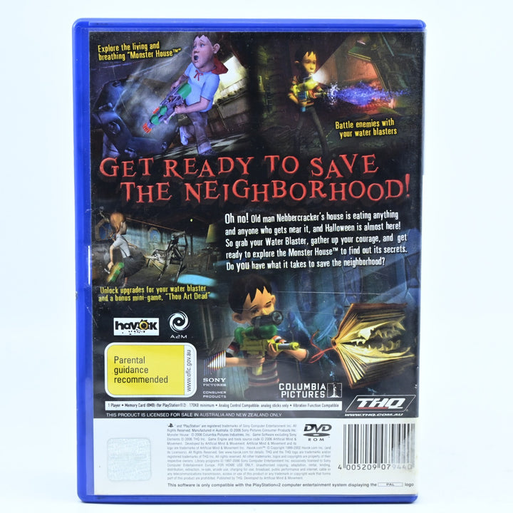 Monster House - Sony Playstation 2 / PS2 Game + Manual - PAL - FREE POST!