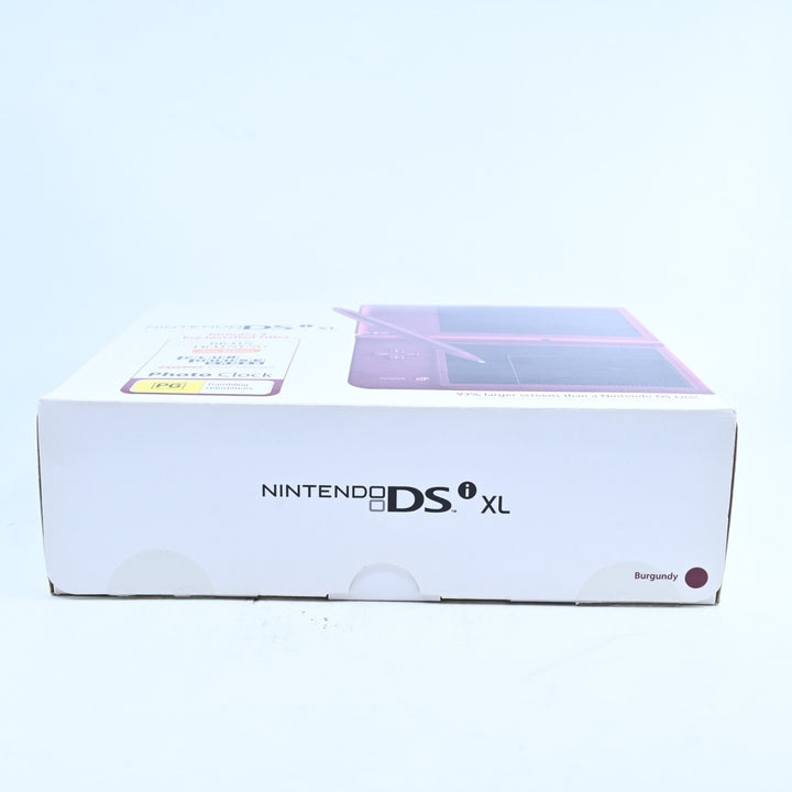AS NEW! Burgundy Nintendo DSi XL Boxed Console - AUS PAL - FREE POST!
