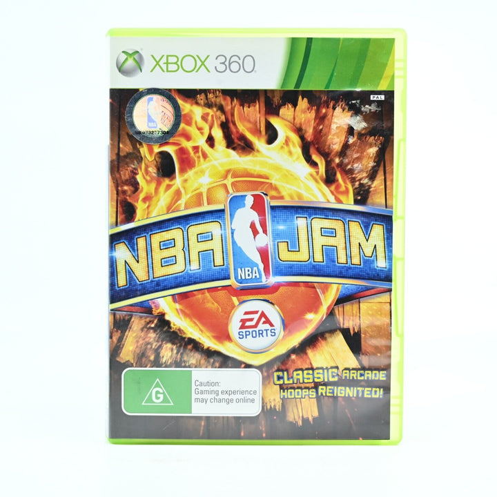 NBA Jam - Xbox 360 Game + Manual - PAL - NEAR MINT DISC!