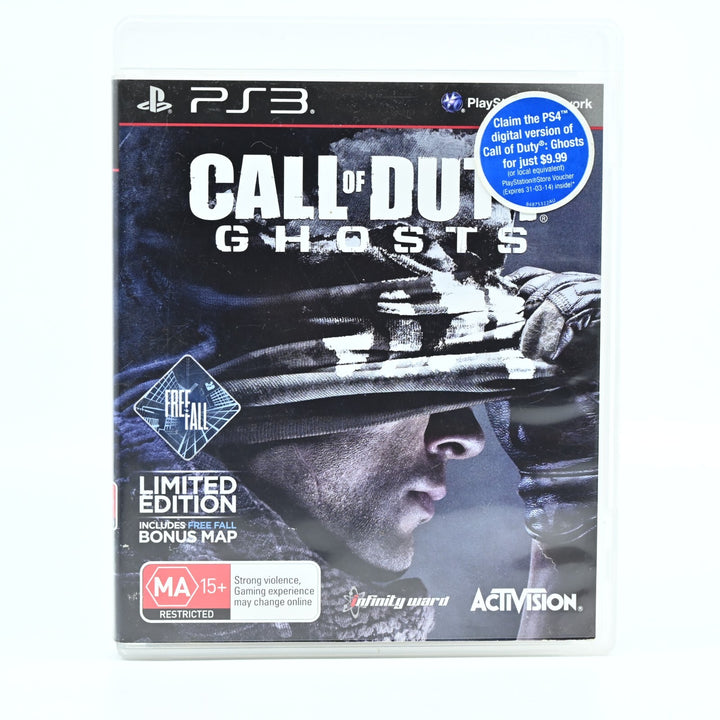 Call of Duty Ghosts - Sony Playstation 3 / PS3 Game + Manual - NEAR MINT DISC!