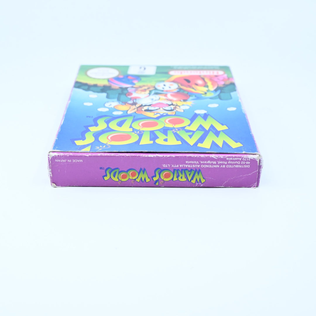 Wario's Woods - NES Boxed Game - No Manual - PAL - FREE POST!