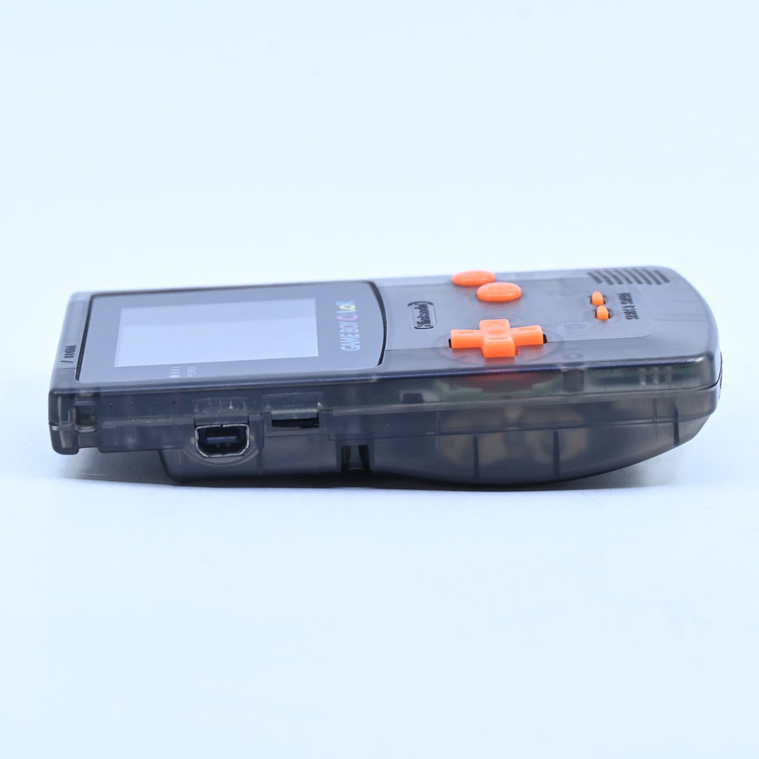 Clear Black Gameboy Color IPS - Nintendo Gameboy Color / GBC Console - CGB-001
