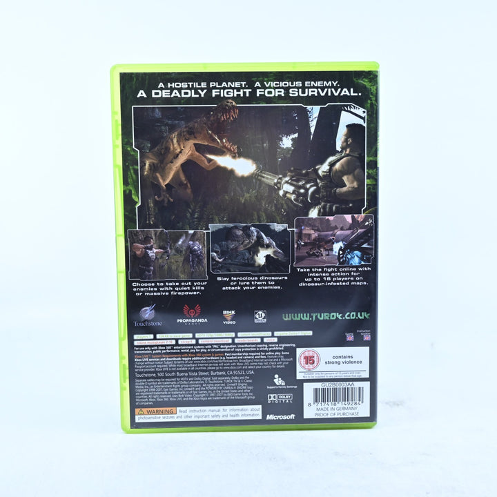 Turok - Xbox 360 Game + Manual - PAL - MINT DISC!