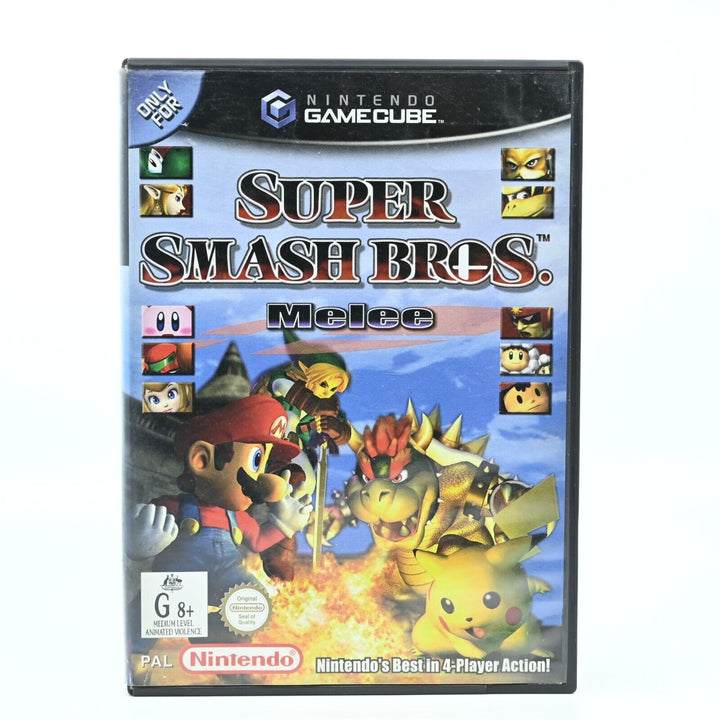 Super Smash Bros Melee - Nintendo Gamecube Game - PAL - FREE POST!