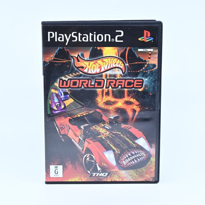Hot Wheels: World Race - Sony Playstation 2 / PS2 Game + Manual - PAL