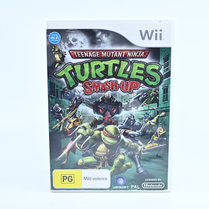 Teenage Mutant Ninja Turtles Smash Up - Nintendo Wii Game + Manual